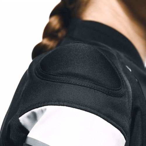 AVRO 5 TEX JACKET WMN BLACK WHITE BLACK | DAINESE