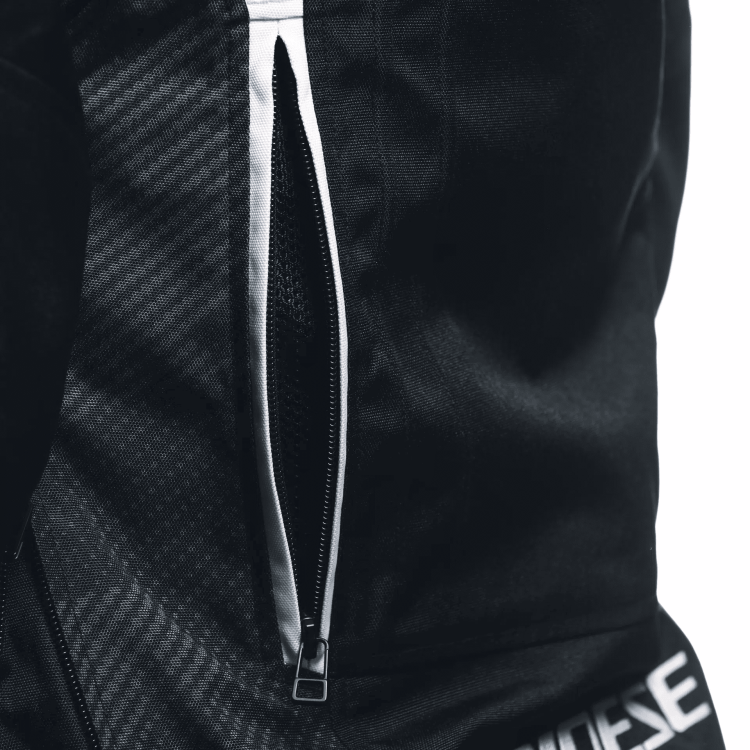 AVRO 5 TEX JACKET WMN BLACK WHITE BLACK | DAINESE