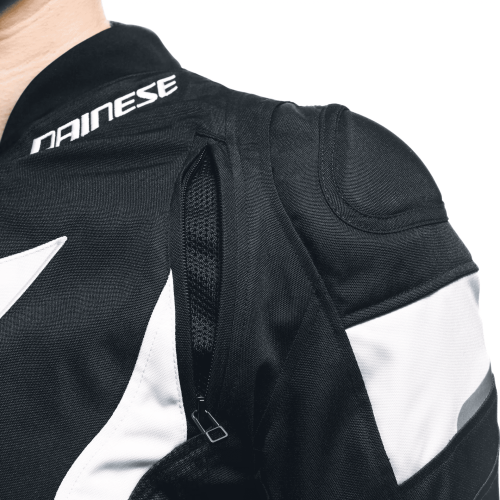 AVRO 5 TEX JACKET WMN BLACK WHITE BLACK | DAINESE