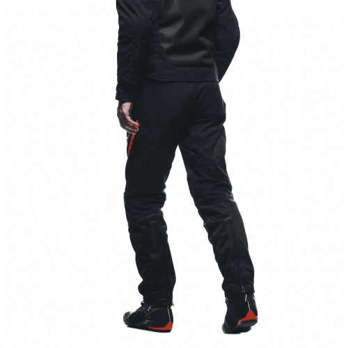DRAKE 2 SUPER AIR TEX PANTS BLACK ANTHRACITE RED-FLUO | DAINESE