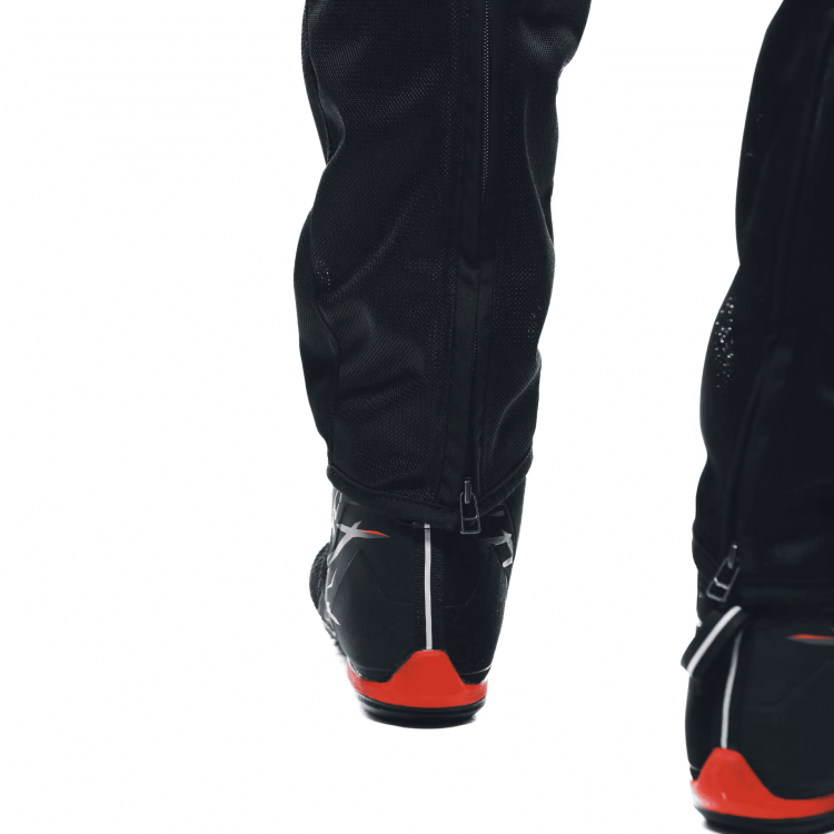 DRAKE 2 SUPER AIR TEX PANTS BLACK ANTHRACITE RED-FLUO | DAINESE