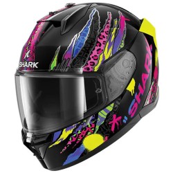 CASCO INTEGRALE D-SKWAL 3 FAWN Black Violet Yellow| SHARK HELMETS