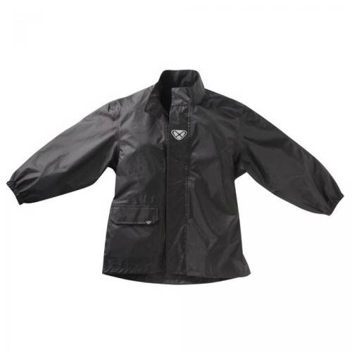 GIACCA ANTIACQUA IMPERMEABILE DA BAMBINO - NERO IXON