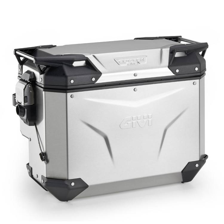 OBKEVS40AR | VALIGIA MOTO LATERALE DX 40 LT CAM-SIDE TREKKER OUTBACK ALLUMINIO | GIVI