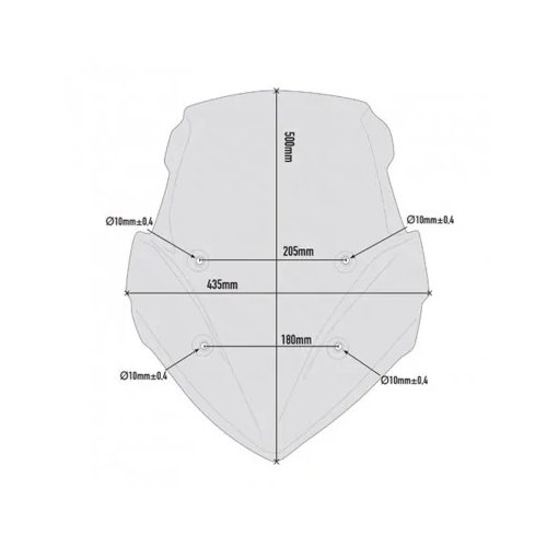 D5119S | CUPOLINO BMW S1000XR (15-16) | GIVI