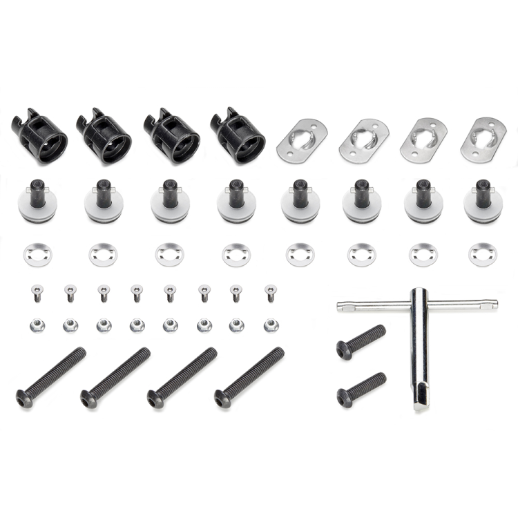 12RKIT | KIT TRASFORMAZIONE PORTAVALIGIE A RIMOZIONE RAPIDA TIGER 1200GT 743G | GIVI