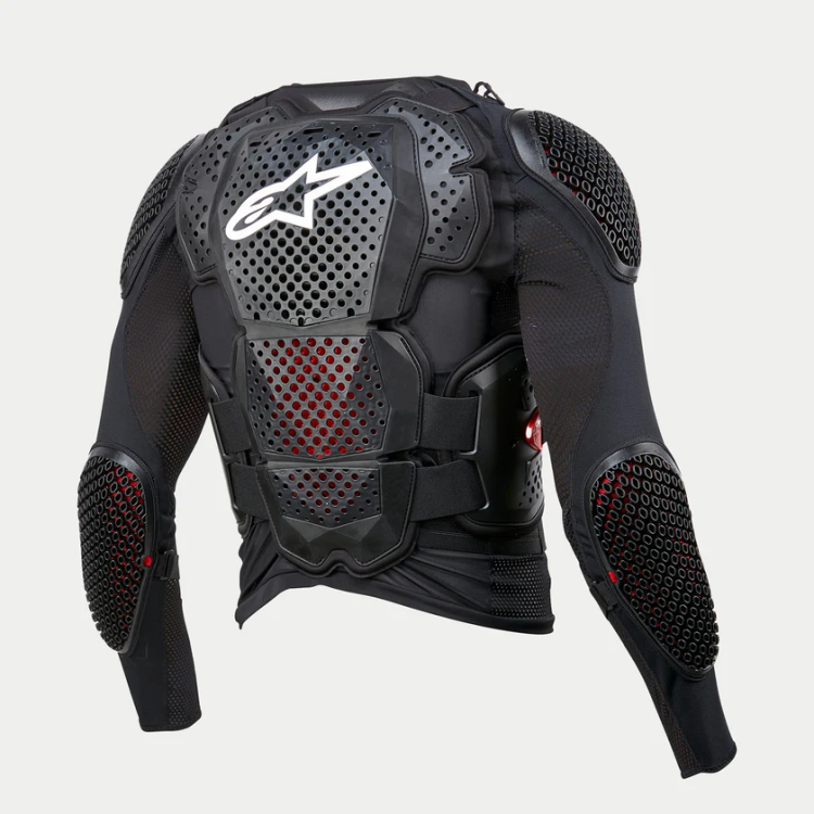 PROTEZIONI BIONIC TECH V3 PROTECTION JACKET BLACK WHITE RED | ALPINESTARS