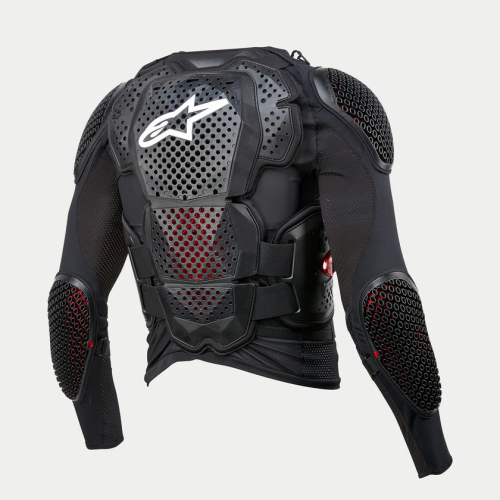 PROTEZIONI BIONIC TECH V3 PROTECTION JACKET BLACK WHITE RED | ALPINESTARS