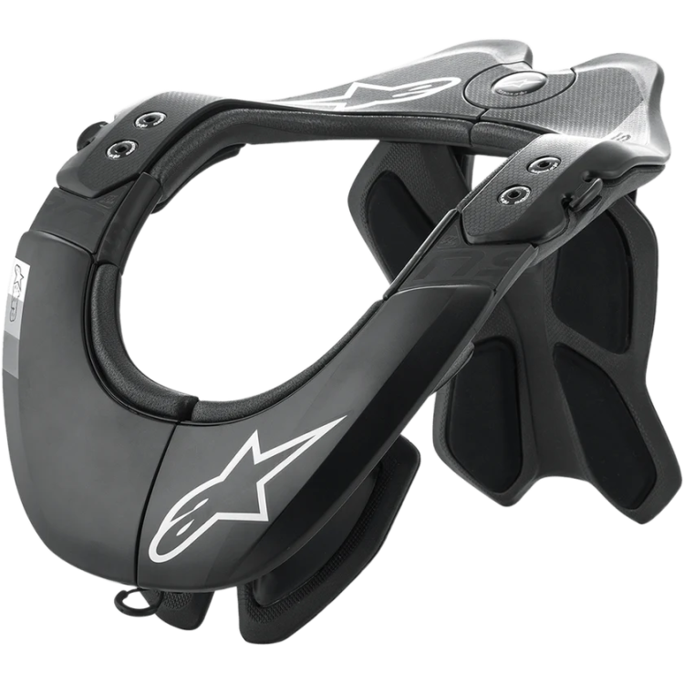 PROTEZIONI BNS TECH-2 BLACK COOL GRAY | ALPINESTARS