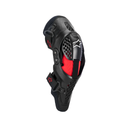 PROTEZIONI SX-1 PLASMA KNEE PROTECTOR BLACK RED COOL GRAY | ALPINESTARS