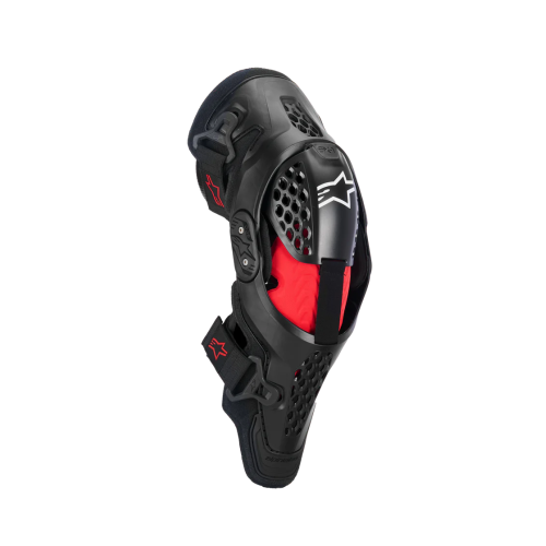 PROTEZIONI SX-1 PLASMA KNEE PROTECTOR BLACK RED COOL GRAY | ALPINESTARS