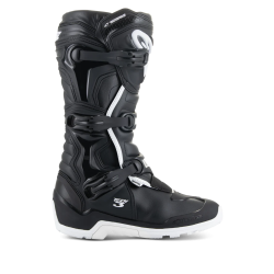 STIVALI CROSS TECH 3 ENDURO WATERPROOF BLACK WHITE | ALPINESTARS