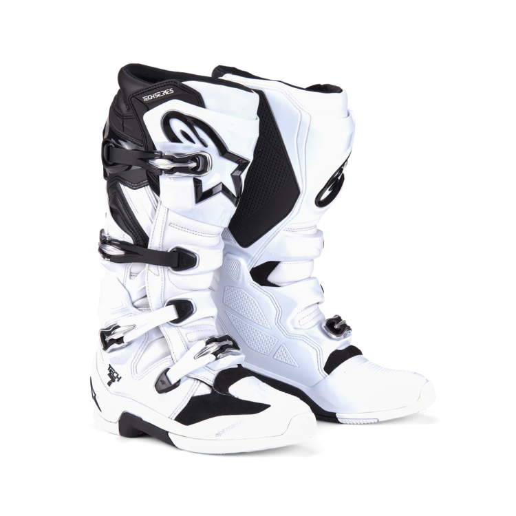 STIVALI CROSS TECH 7 WHITE BLACK | ALPINESTARS