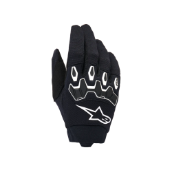 GUANTI FULL BORE V2 GLOVES BLACK WHITE | ALPINESTARS