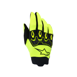 GUANTI FULL BORE V2 GLOVES YELLOW FLUO BLACK | ALPINESTARS