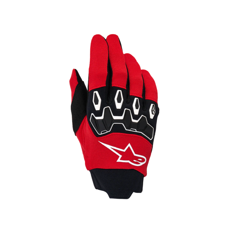 GUANTI FULL BORE V2 GLOVES BRIGHT RED BLACK | ALPINESTARS