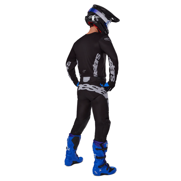 PANTALONI CROSS RACER GRAPHITE PANTS BLACK GRAY | ALPINESTARS