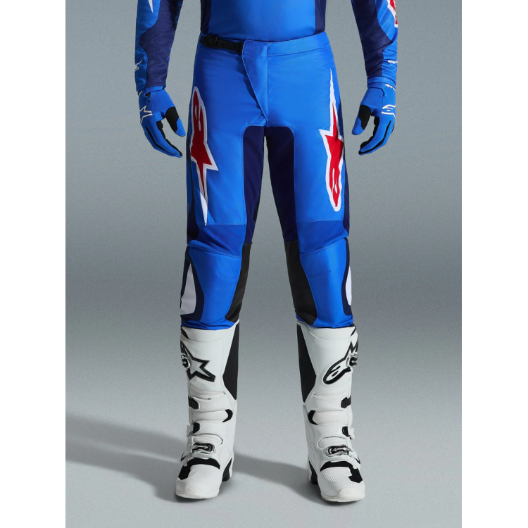 PANTALONI CROSS FLUID GRID PANTS BLUE RED | ALPINESTARS