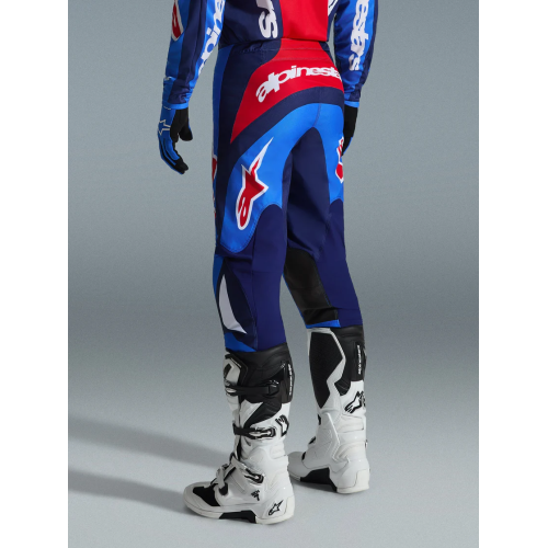 PANTALONI CROSS FLUID GRID PANTS BLUE RED | ALPINESTARS