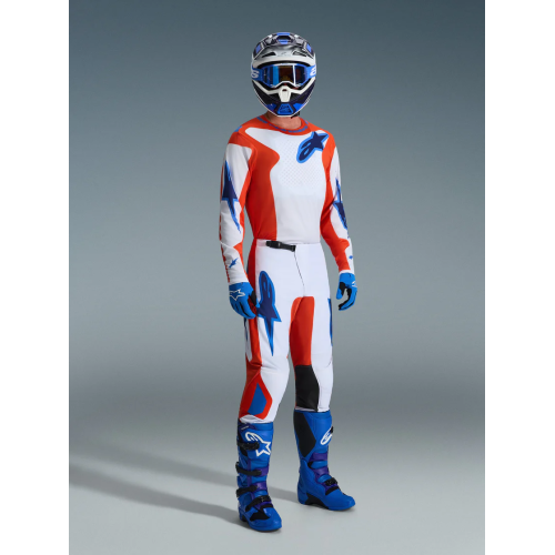 PANTALONI CROSS FLUID GRID PANTS ORANGE UCLA BLUE | ALPINESTARS