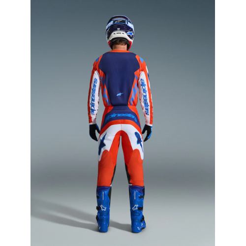 PANTALONI CROSS FLUID GRID PANTS ORANGE UCLA BLUE | ALPINESTARS