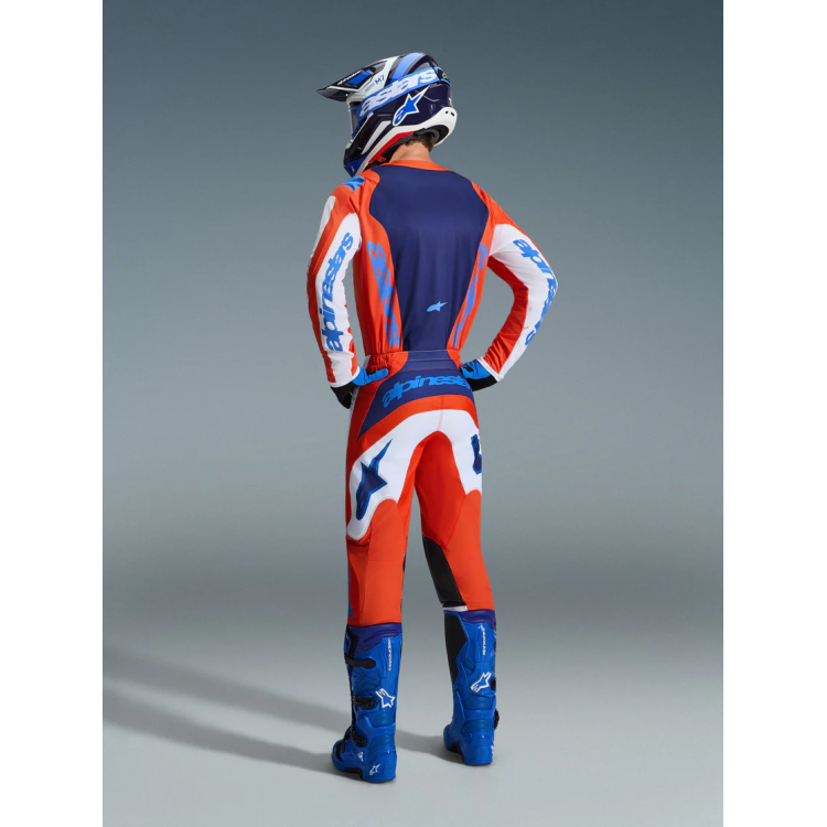 PANTALONI CROSS FLUID GRID PANTS ORANGE UCLA BLUE | ALPINESTARS