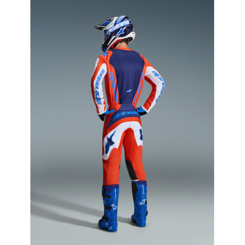 PANTALONI CROSS FLUID GRID PANTS ORANGE UCLA BLUE | ALPINESTARS