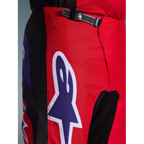 PANTALONI CROSS FLUID GRID PANTS RED BLACK PURPLE | ALPINESTARS