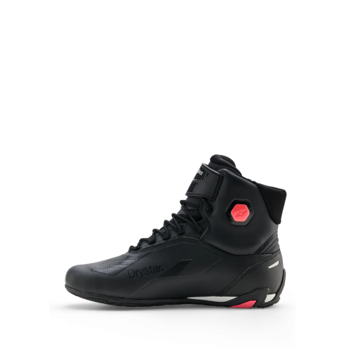 SCARPE STELLA FASTER-4 DRYSTAR SHOES BLACK GRAY CORAL FLUO | ALPINESTARS