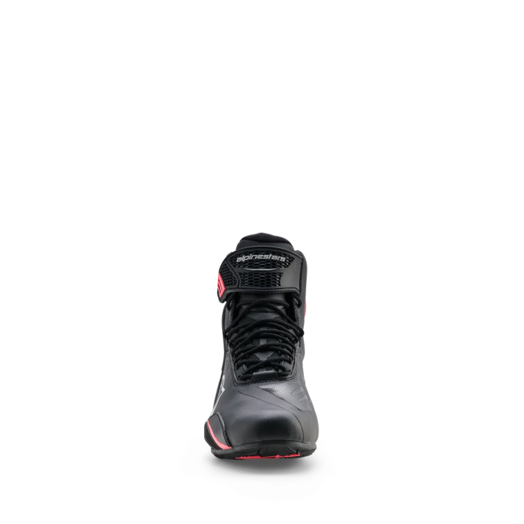 SCARPE STELLA FASTER-4 DRYSTAR SHOES BLACK GRAY CORAL FLUO | ALPINESTARS