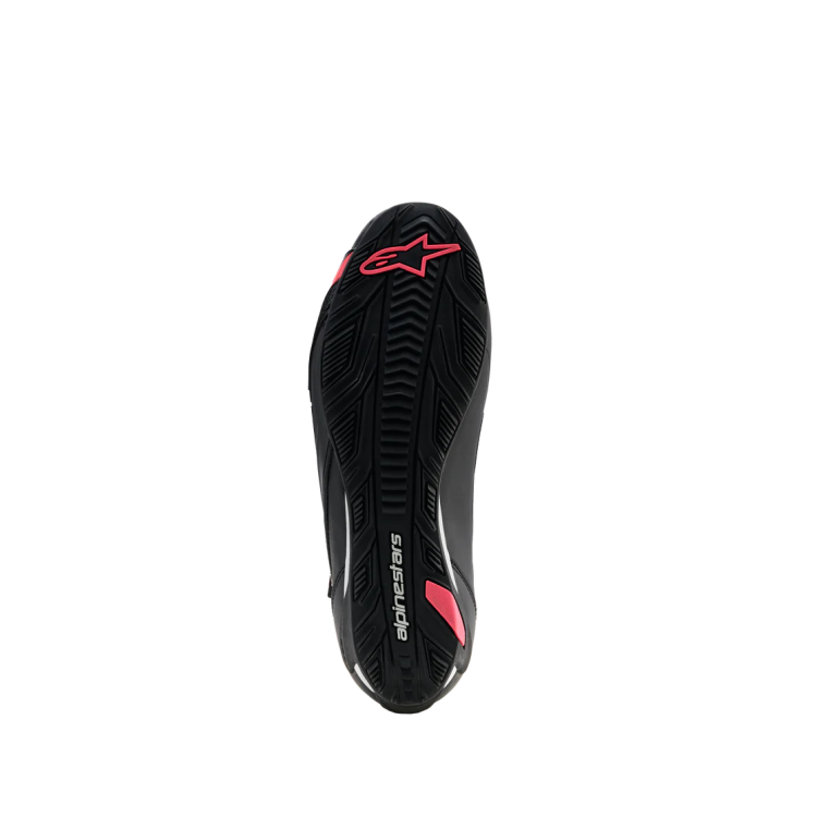 SCARPE STELLA FASTER-4 DRYSTAR SHOES BLACK GRAY CORAL FLUO | ALPINESTARS