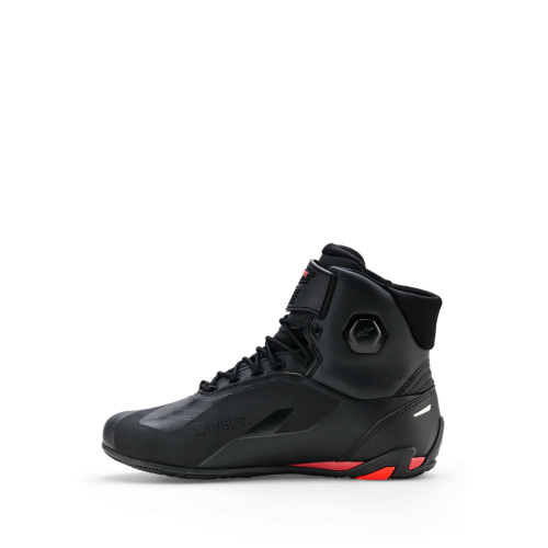 SCARPE FASTER-4 DRYSTAR SHOES BLACK RIO RED RED FLUO | ALPINESTARS