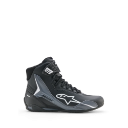 SCARPE FASTER-4 DRYSTAR SHOES BLACK COOL GRAY WHITE | ALPINESTARS
