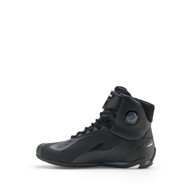 SCARPE FASTER-4 DRYSTAR SHOES BLACK COOL GRAY WHITE | ALPINESTARS