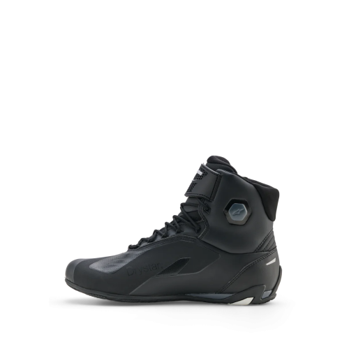 SCARPE FASTER-4 DRYSTAR SHOES BLACK COOL GRAY WHITE | ALPINESTARS