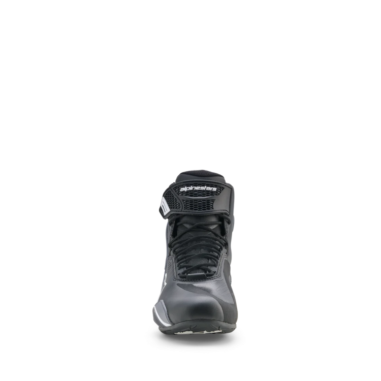 SCARPE FASTER-4 DRYSTAR SHOES BLACK COOL GRAY WHITE | ALPINESTARS