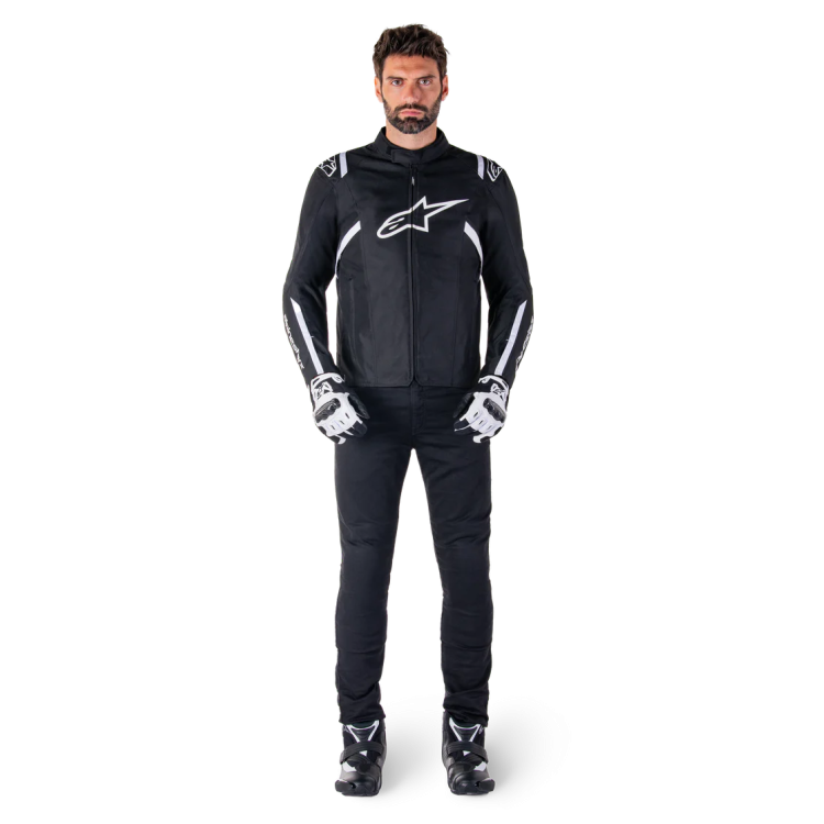GIACCA T-SPS V2 WP  BLACK WHITE | ALPINESTARS