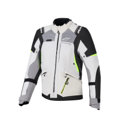 GIACCA STELLA ANDES V4 DRYSTAR  ICE GRAY DARK GRAY BK YLLW FL | ALPINESTARS