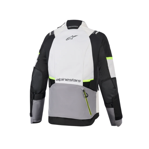 GIACCA STELLA ANDES V4 DRYSTAR  ICE GRAY DARK GRAY BK YLLW FL | ALPINESTARS