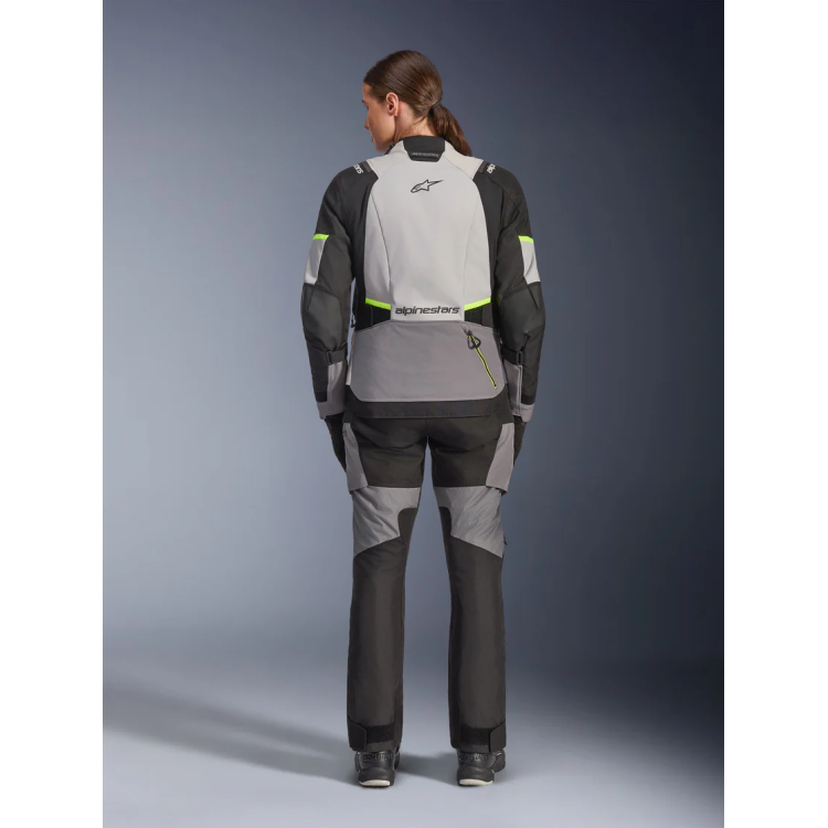 GIACCA STELLA ANDES V4 DRYSTAR  ICE GRAY DARK GRAY BK YLLW FL | ALPINESTARS