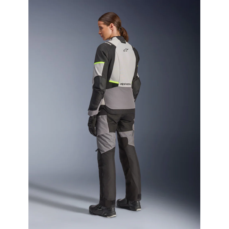 GIACCA STELLA ANDES V4 DRYSTAR  ICE GRAY DARK GRAY BK YLLW FL | ALPINESTARS