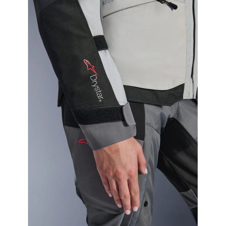 GIACCA STELLA ANDES V4 DRYSTAR  ICE GRAY DARK GRAY BK YLLW FL | ALPINESTARS