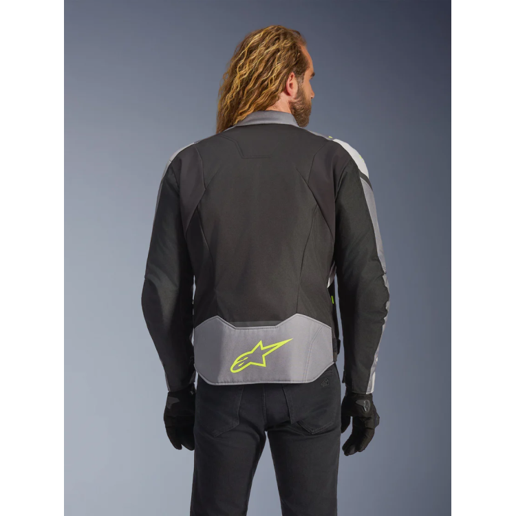 GIACCA T-JAWS V4 WP  BLACK ICE GRAY DARK GRAY | ALPINESTARS