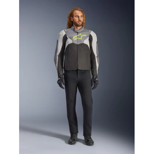 GIACCA T-JAWS V4 WP  BLACK ICE GRAY DARK GRAY | ALPINESTARS