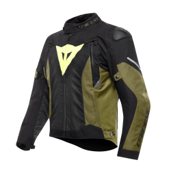 SUPER SPRINT D-DRY JACKET BLACK GREEN FLUO YELLOW |DAINESE