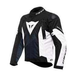 SUPER SPRINT D-DRY JACKET BLACK BLUE WHITE |DAINESE