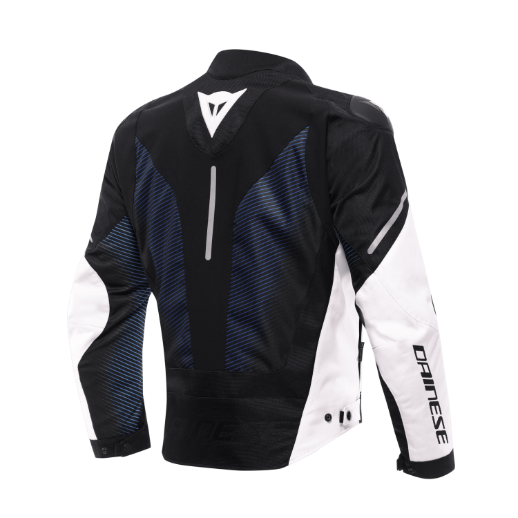 SUPER SPRINT D-DRY JACKET BLACK BLUE WHITE |DAINESE