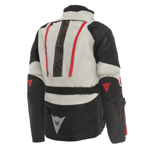 GULLFOSS D-DRY JACKET TIDAL FOAM BLACK RED |DAINESE