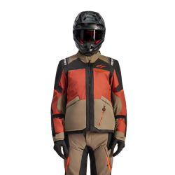 GIACCA ANDES V4 DRYSTAR  WALNUT RUST BLACK | ALPINESTARS