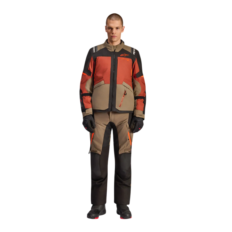 GIACCA ANDES V4 DRYSTAR  WALNUT RUST BLACK | ALPINESTARS